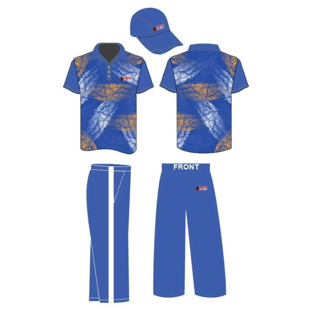 055 | Zee Sports Uniform, New Style Cricket Uniform For 2024
