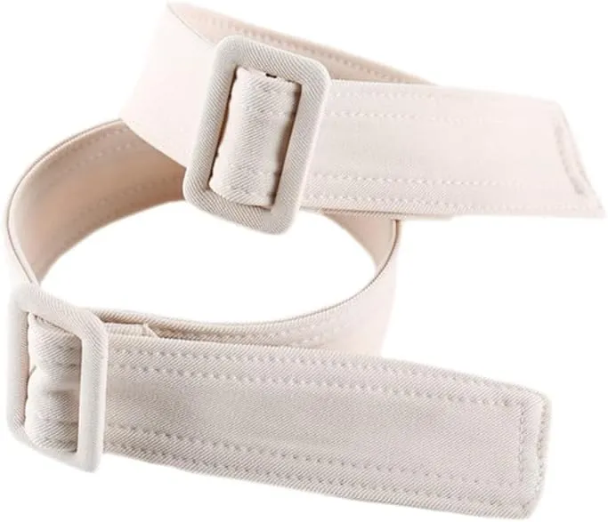 1 Pair Solid Detachable Wind Trench Coat Wrist Cuffs Replacement with Adjustable Buckles