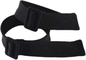 1 Pair Solid Detachable Wind Trench Coat Wrist Cuffs Replacement with Adjustable Buckles