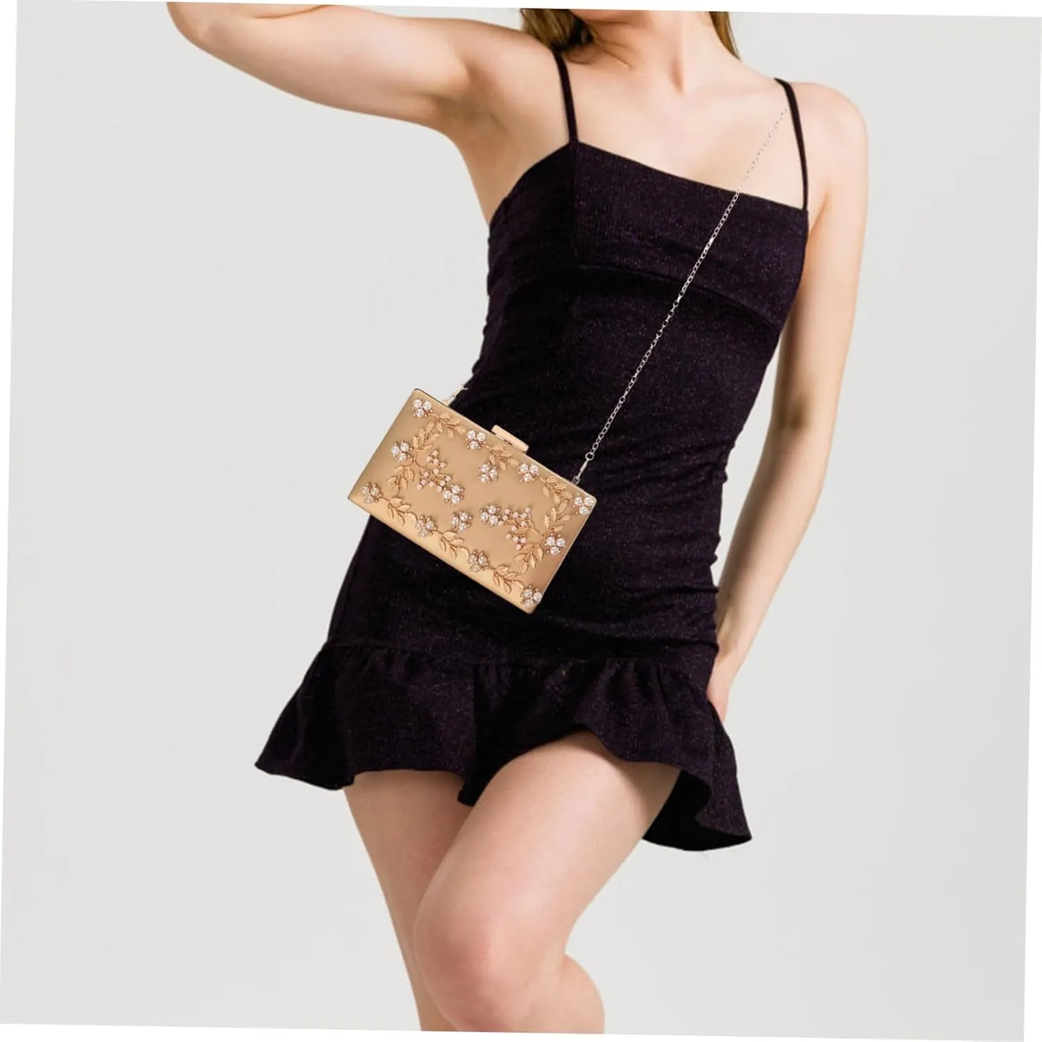 1pc Clutch Bag Shell Collecting Bag Clutches for Women Bride Tote Bag Tote Purse for Women Evening