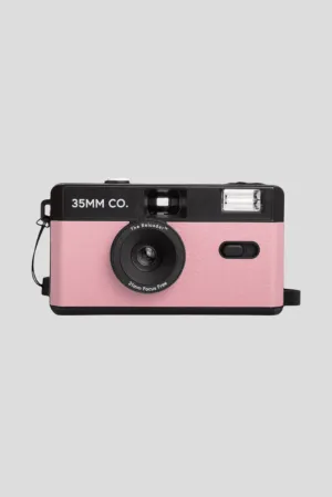35mm CO. THE RELOADER REUSABLE FILM CAMERA - PASTEL PINK