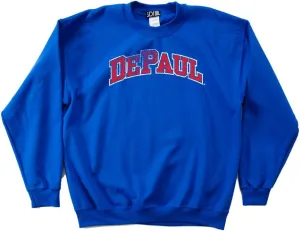 50/50 Blended 8-Ounce Vintage Arch Crewneck Sweatshirt