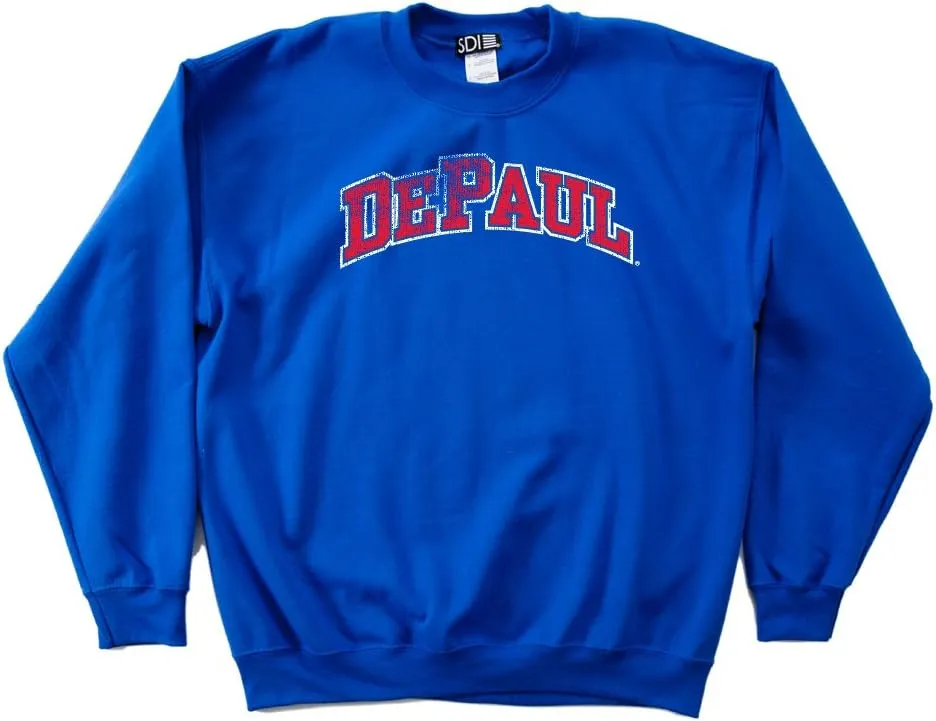 50/50 Blended 8-Ounce Vintage Arch Crewneck Sweatshirt