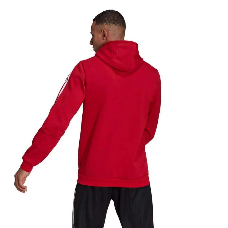 Adidas Tiro 21 Men's Red Sweat Hoody - Cozy Comfort & Sustainable Style