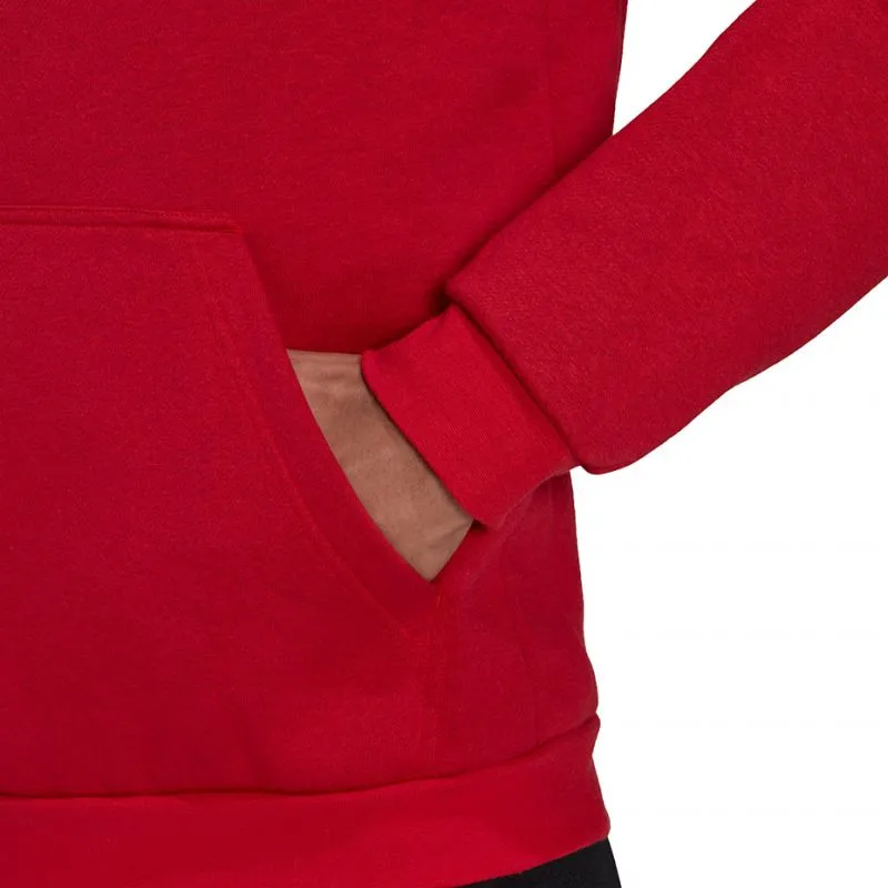 Adidas Tiro 21 Men's Red Sweat Hoody - Cozy Comfort & Sustainable Style