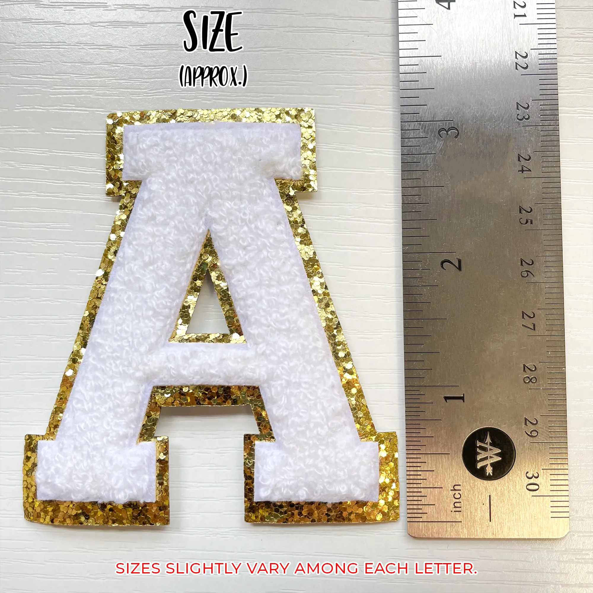 Alpha Omicron Pi Iron-On Patch Set