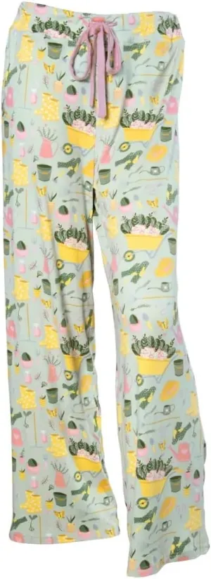 Amanda Blu GARDEN DESIGN PJ PANTS FOR WOMEN SIZES XS-XXL