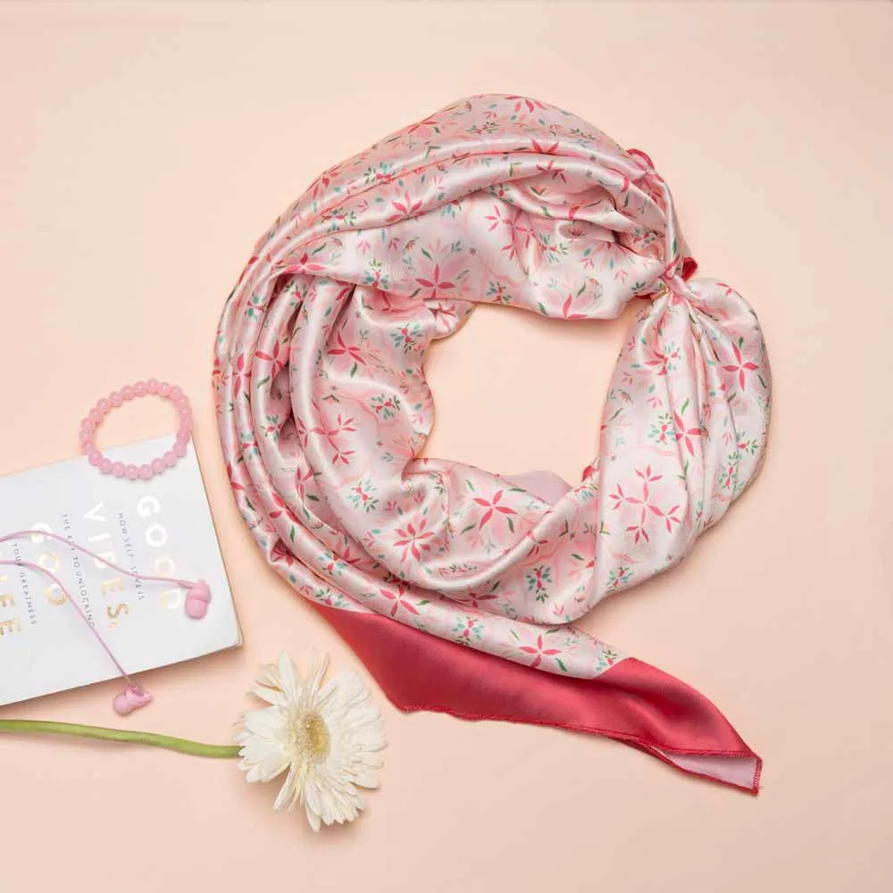 Amer Meenakari Square Scarves