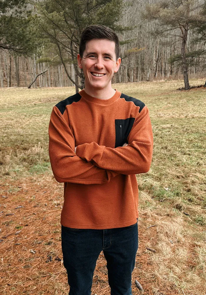 Andes Crewneck Top • Final Sale Deals! - Copper