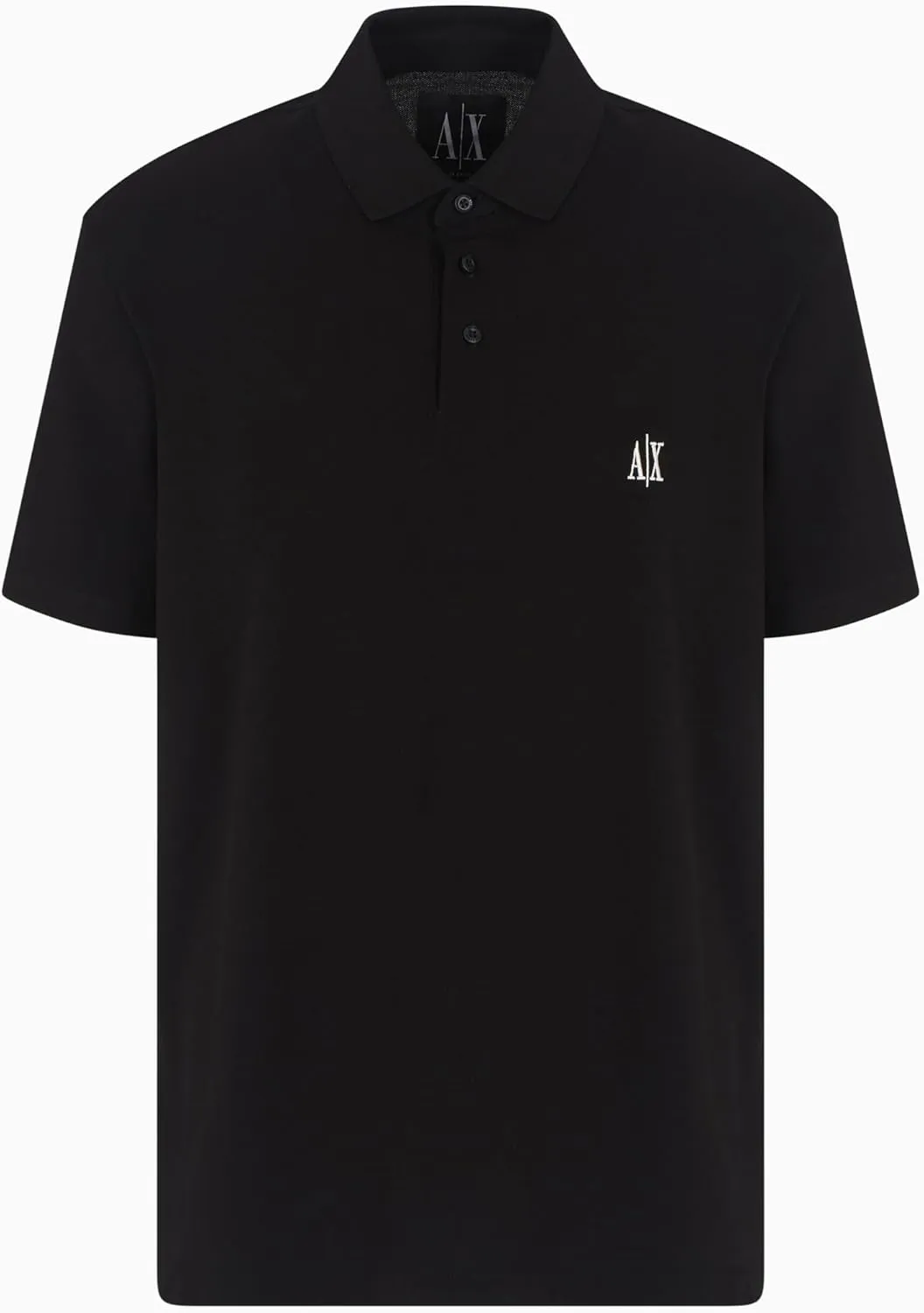 Armani Exchange Men's Cotton Pique Icon Logo Polo
