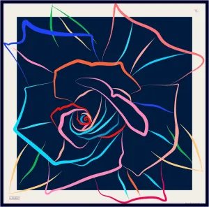 Armine Lotti Abstract Silk Scarf #6