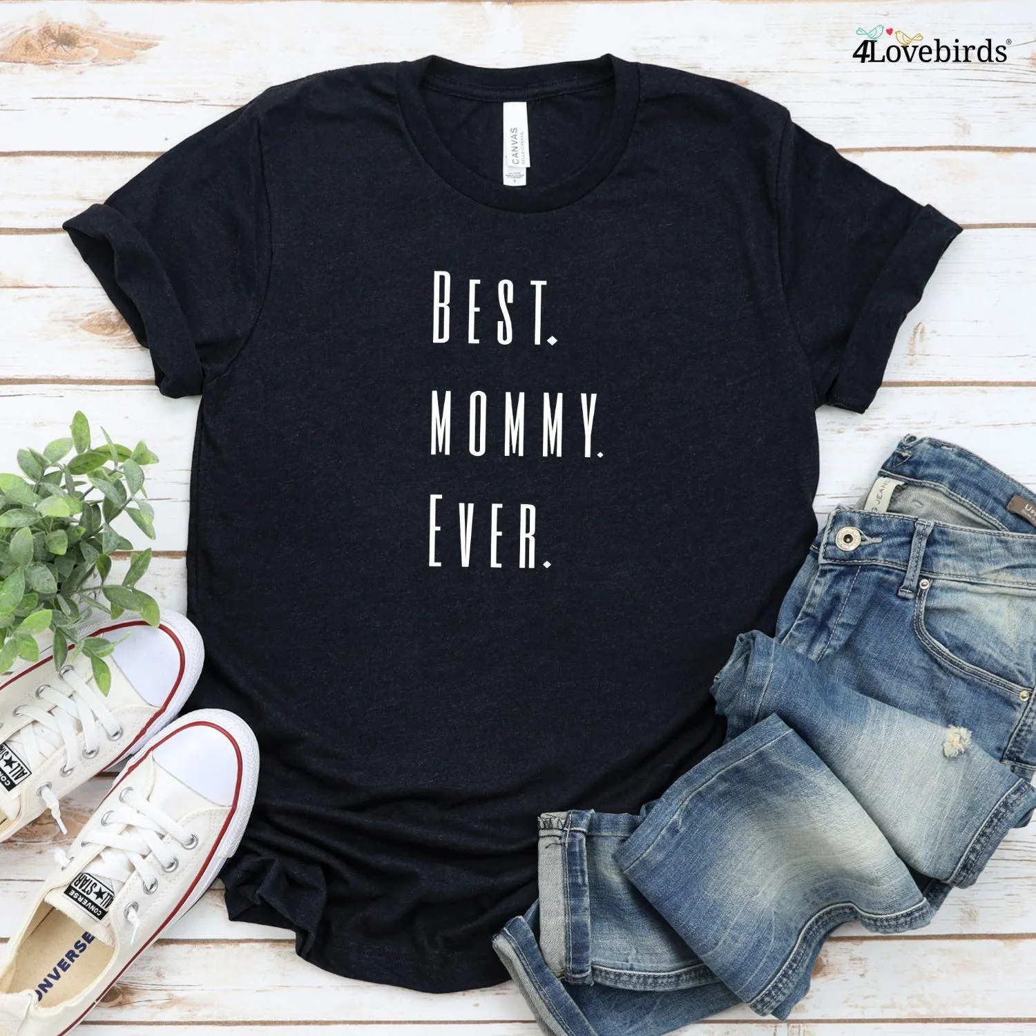 Best Mommy Ever & Best Daddy Ever Matching Set: Mother's/Father's Day Gift
