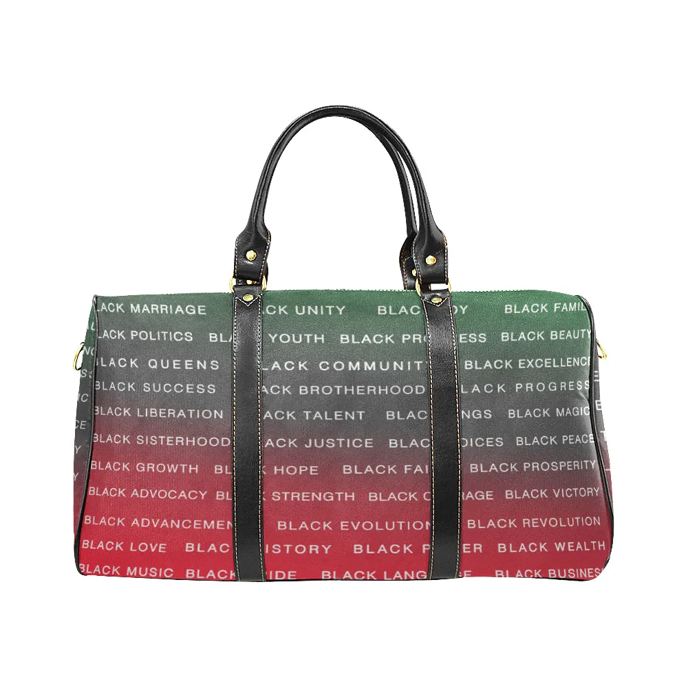 BLACK MAGIC ALLEAUXVER LARGE TRAVEL BAG