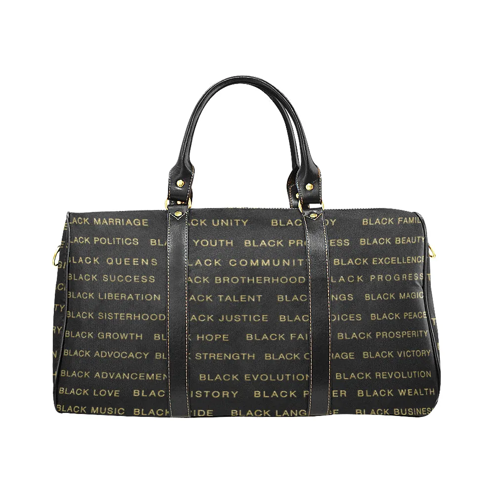 BLACK MAGIC ALLEAUXVER LARGE TRAVEL BAG