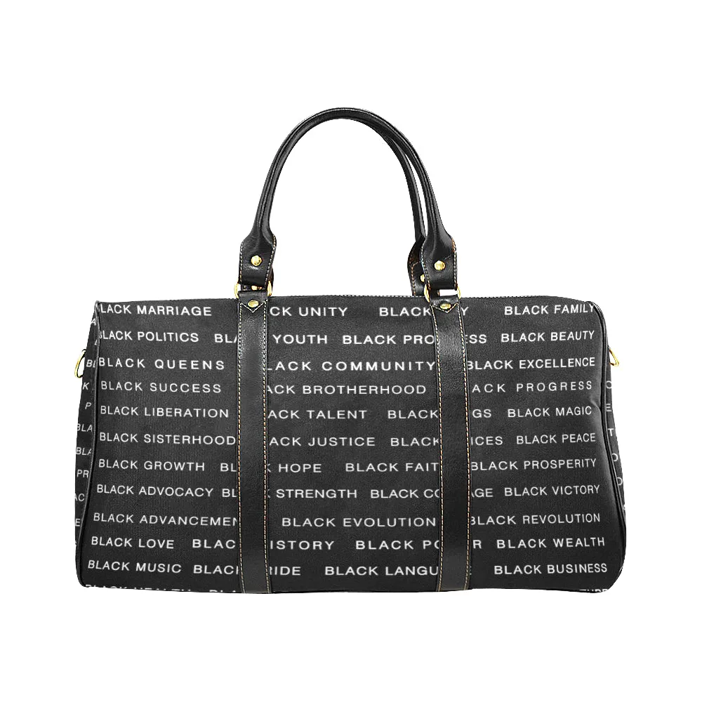 BLACK MAGIC ALLEAUXVER LARGE TRAVEL BAG