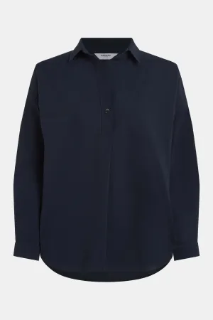 BLOUSE (MAGDA) NAVY