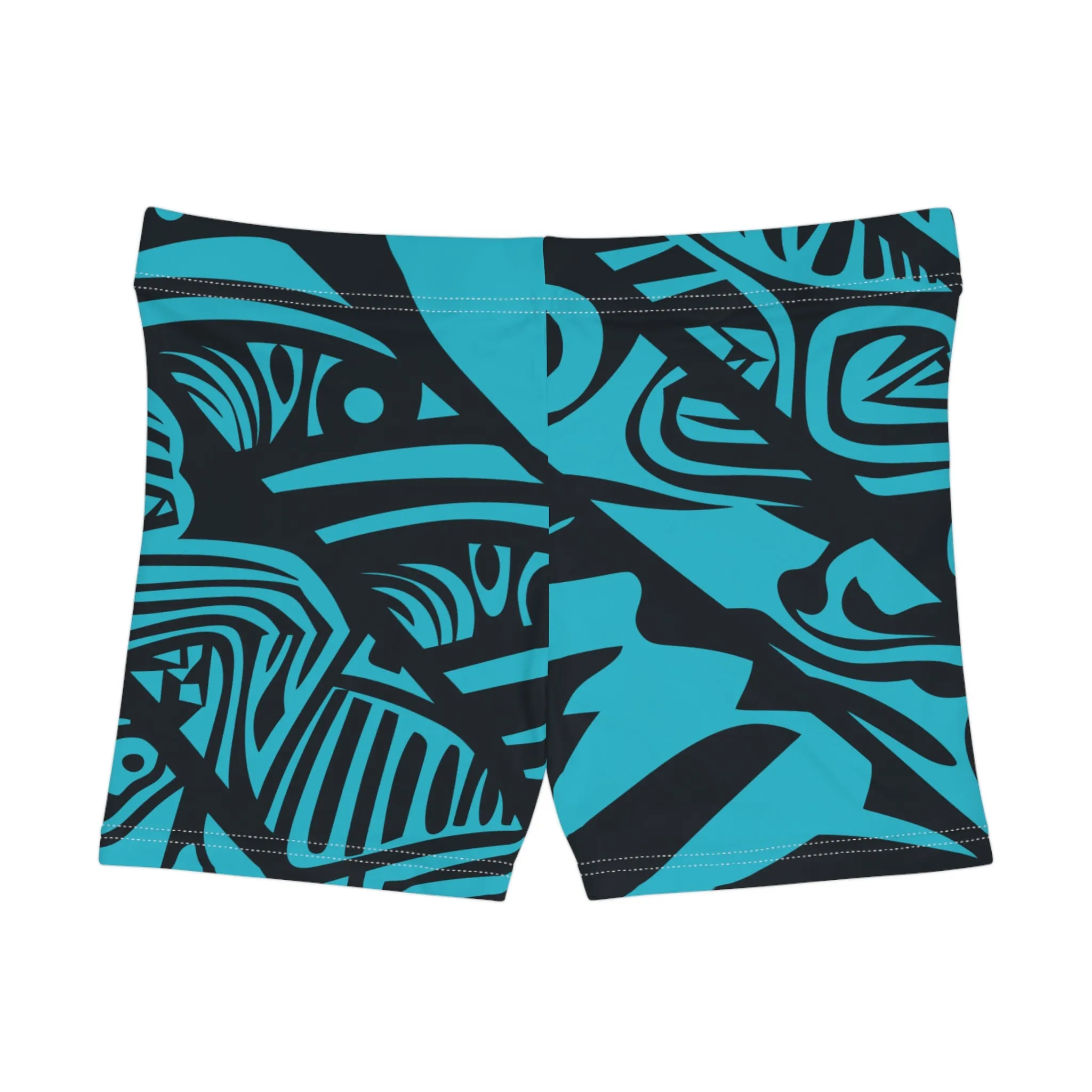 Blue Tribal Women's Shorts