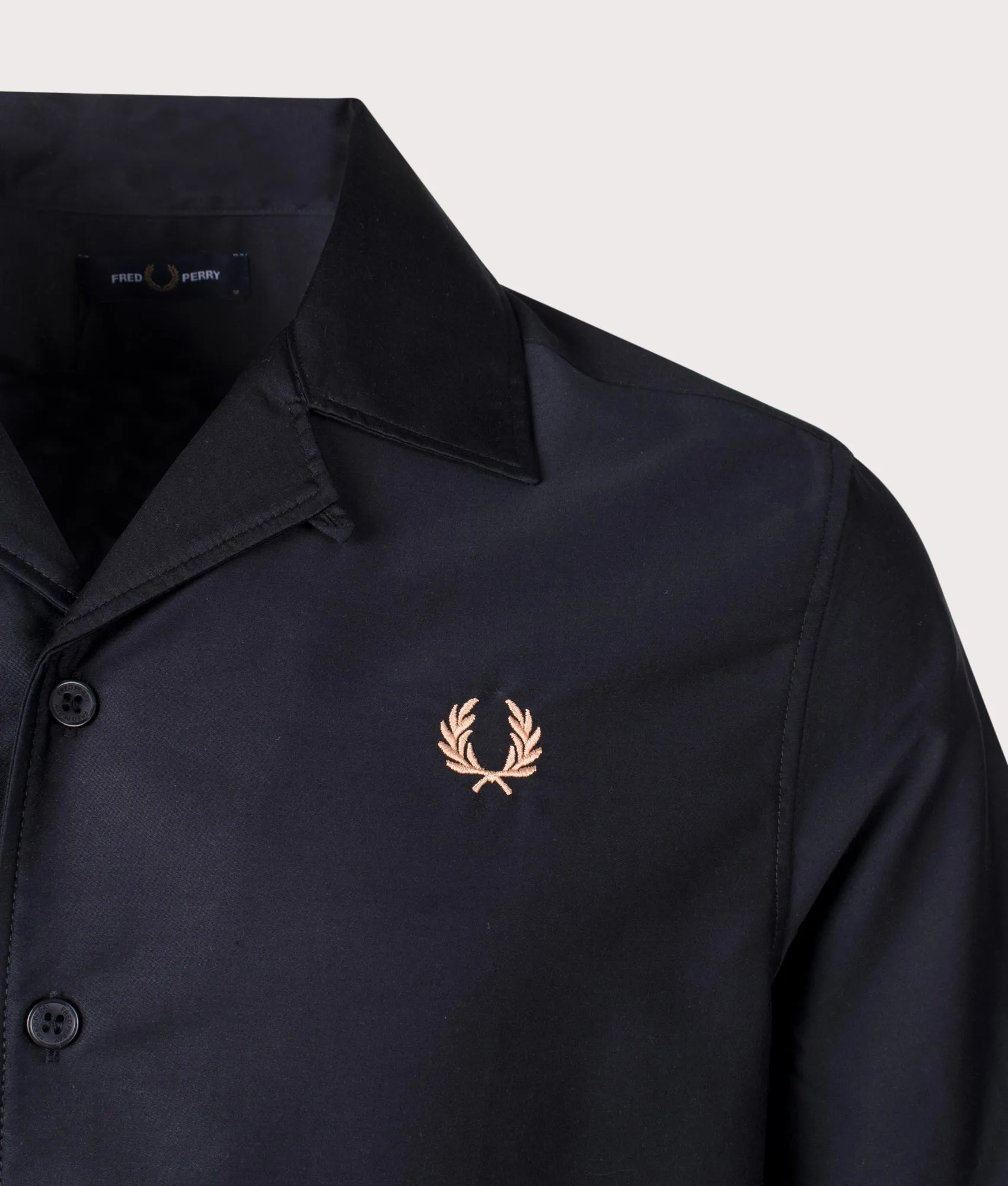 Bold Stripe Revere Collar Shirt