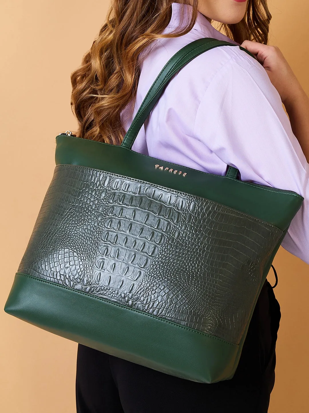 Caprese Cyprus Tote Medium Sage Green