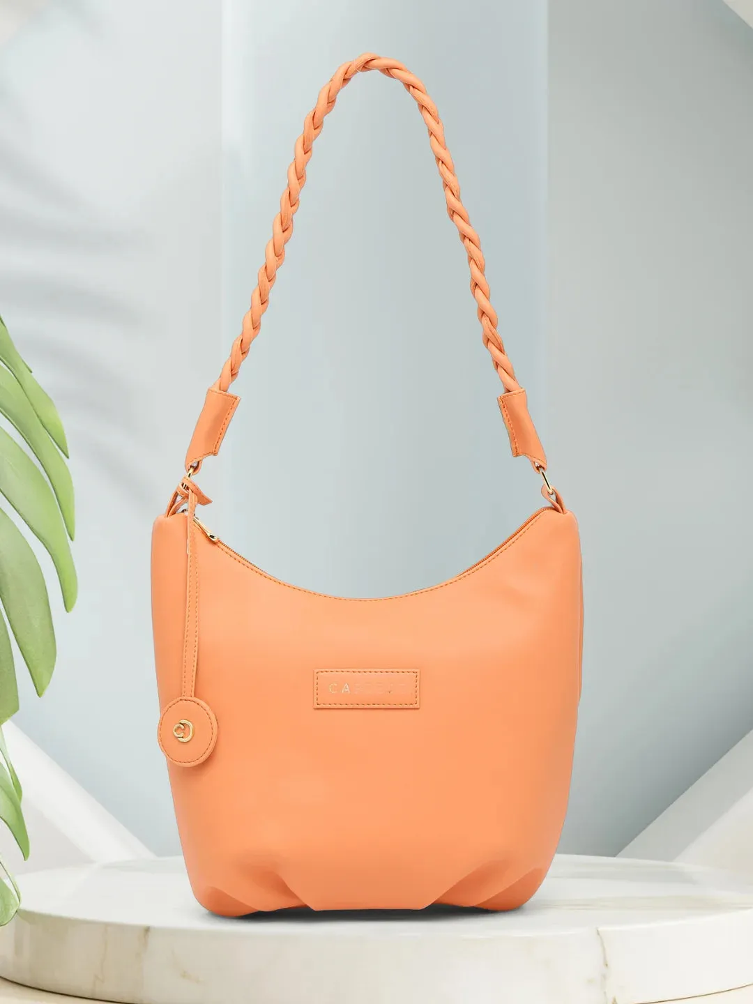 Caprese Margate Hobo Small Coral