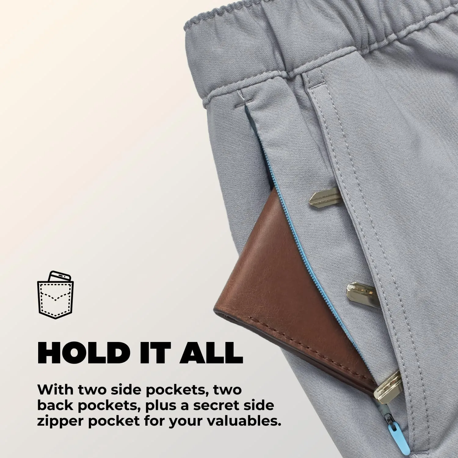 Chubbies Everywear Pants  Mens Chino Pants with 4-Way Stretch, Tapered Leg Fit, Wrinkle-Resistant Stretch Pants, 30 Inseam