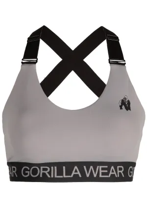 Colby Sports Bra - Gray