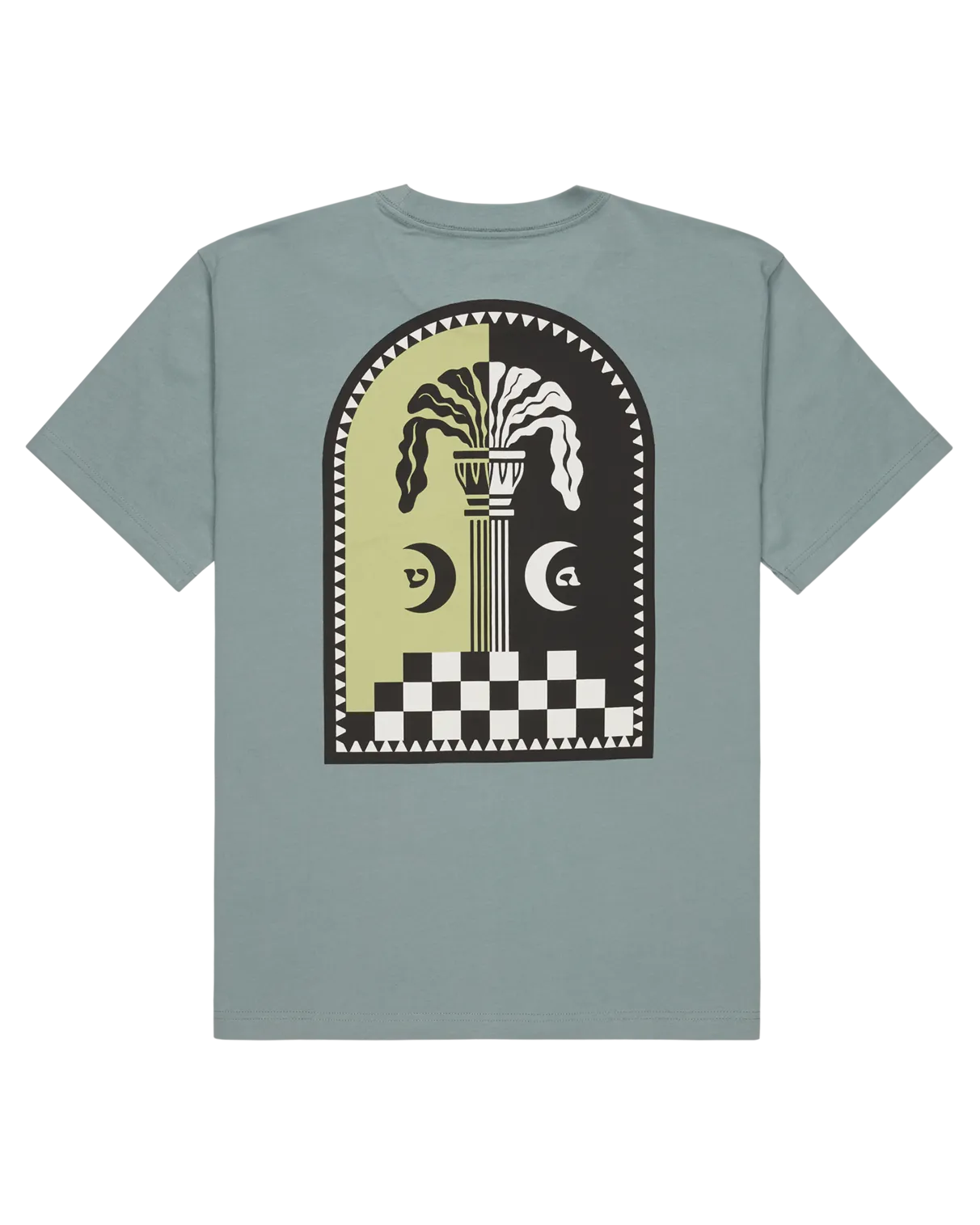 Column T-Shirt in Lead