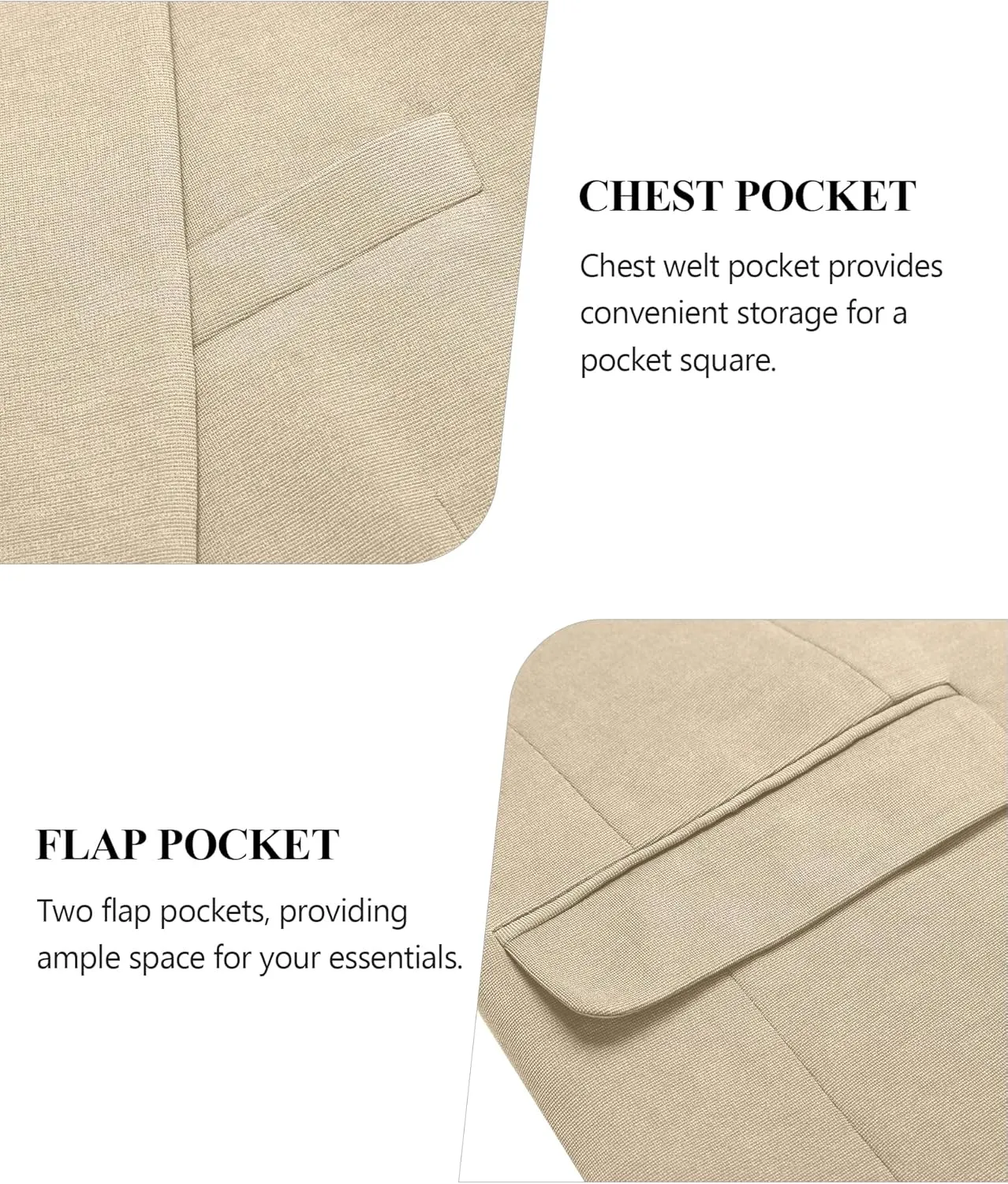COOFANDY Mens Blazer Jacket One Button Casual Suit Jackets Stretch Knit Sport Coat