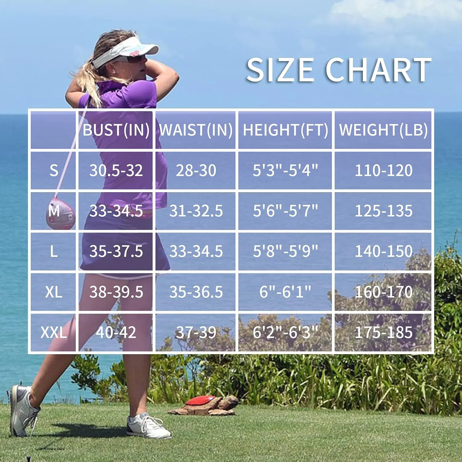 CQC Women's Golf Polo Shirts Quick Dry Short Sleeve Athletic Sport Shirts Tennis Tops UPF 50 