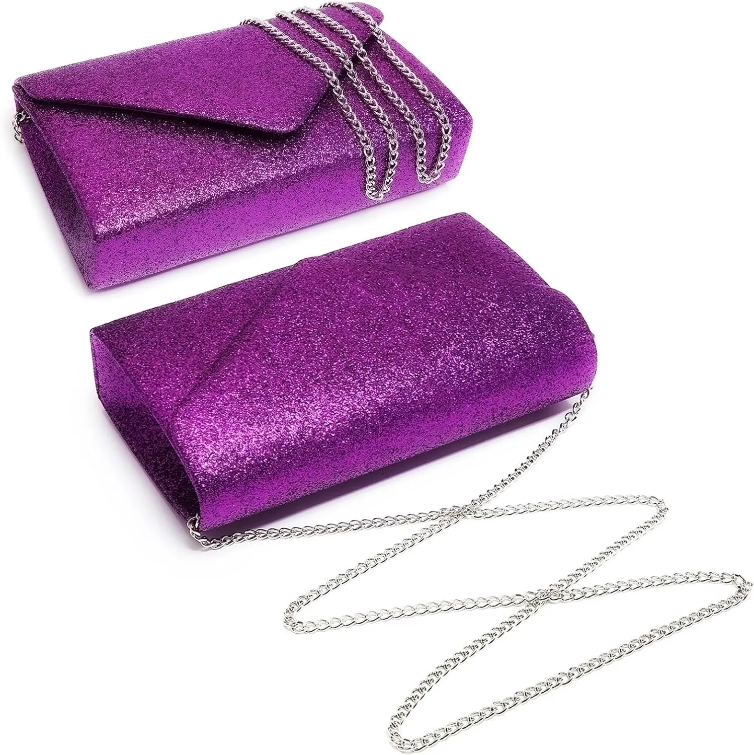 Dasein Women Glitter Evening Bags Formal Clutches Wedding Purses Party Dressy Clutch Purse Cocktail Prom Handbags