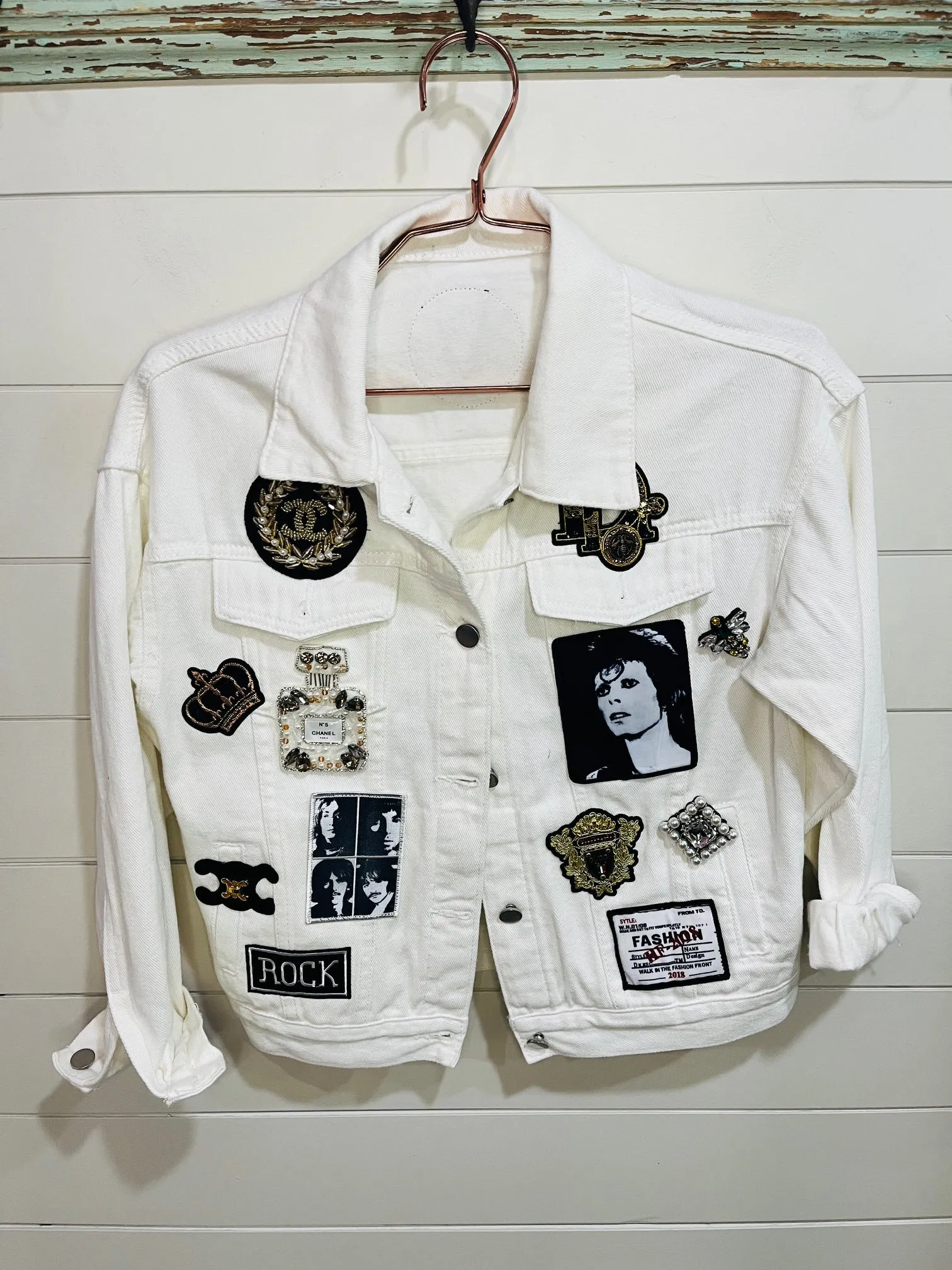 Denim Patch Jackets