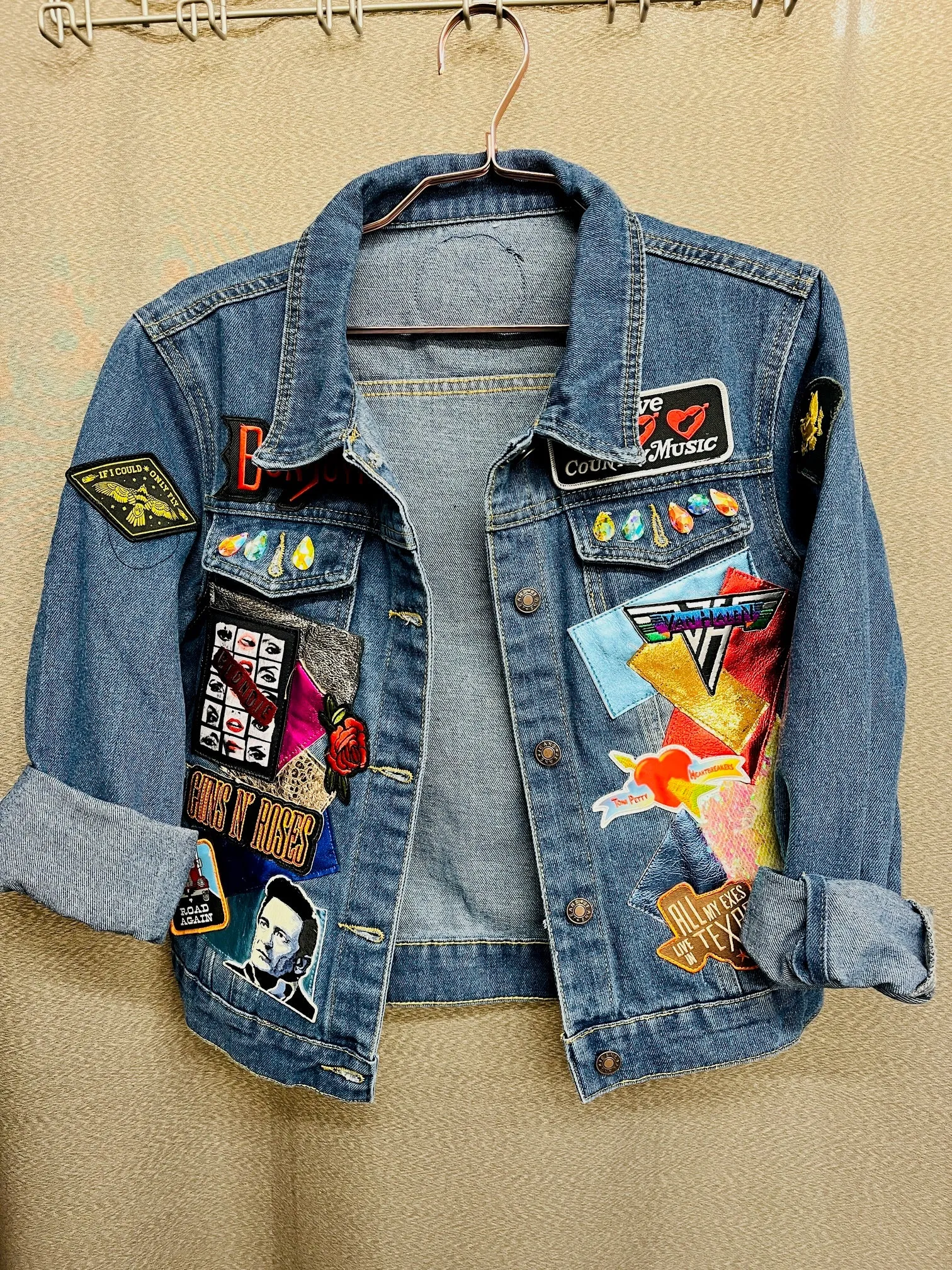 Denim Patch Jackets