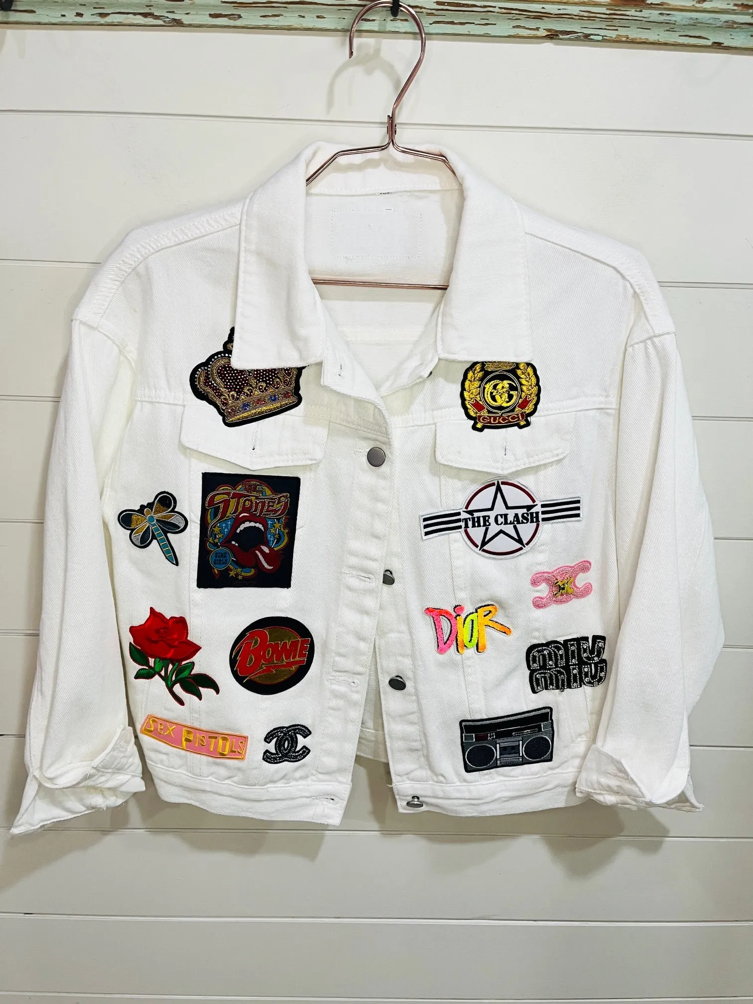 Denim Patch Jackets