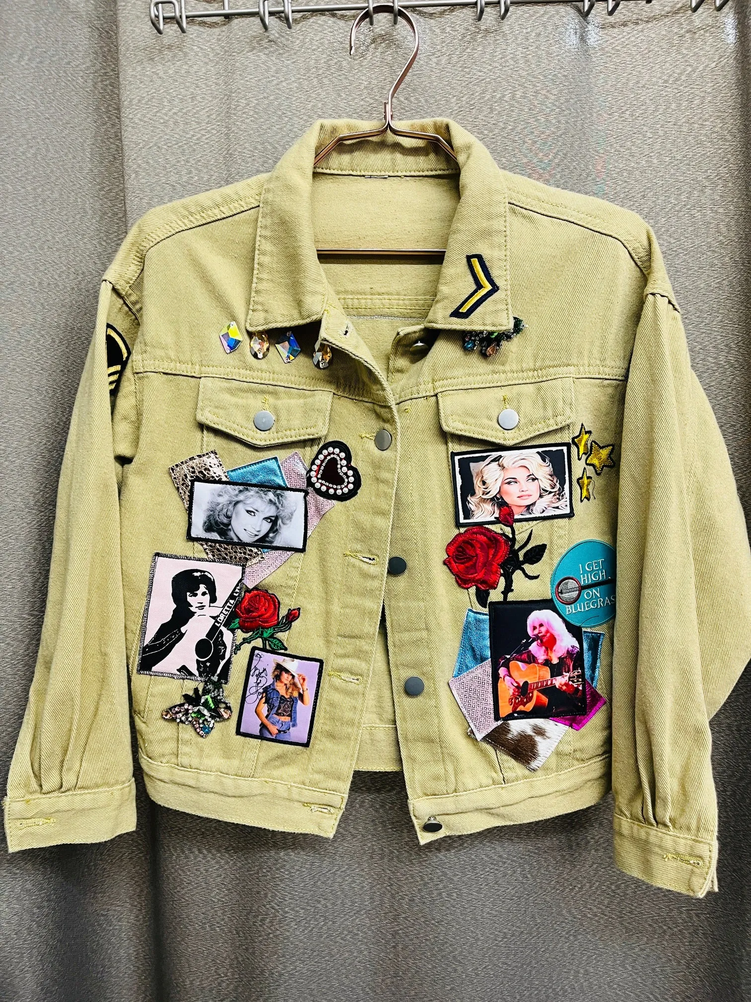 Denim Patch Jackets