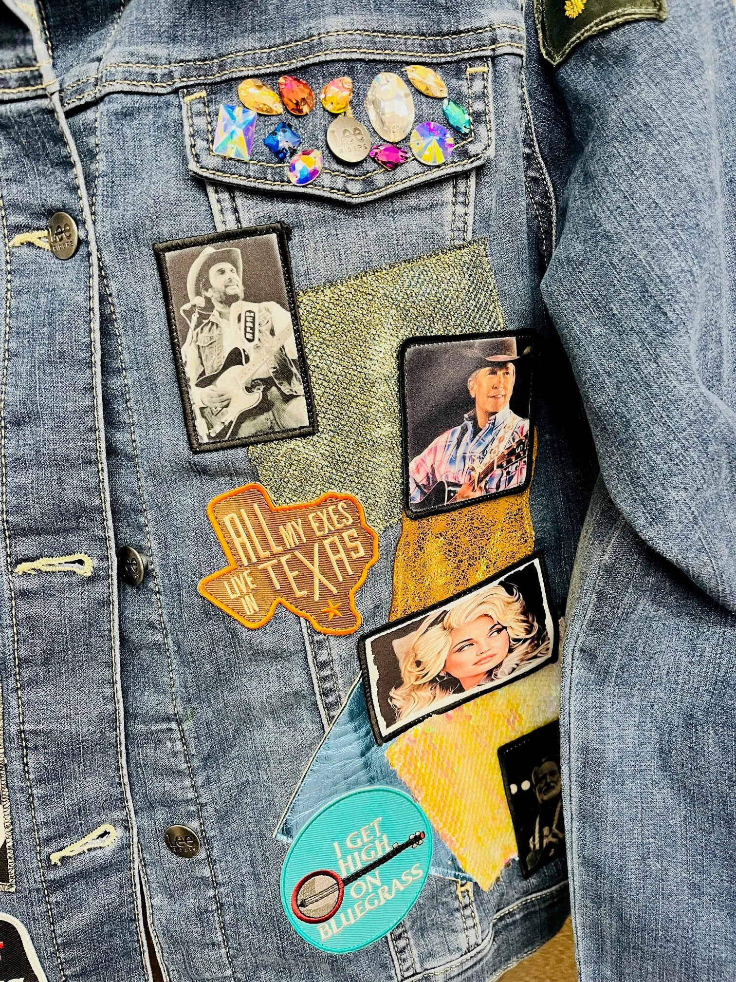 Denim Patch Jackets