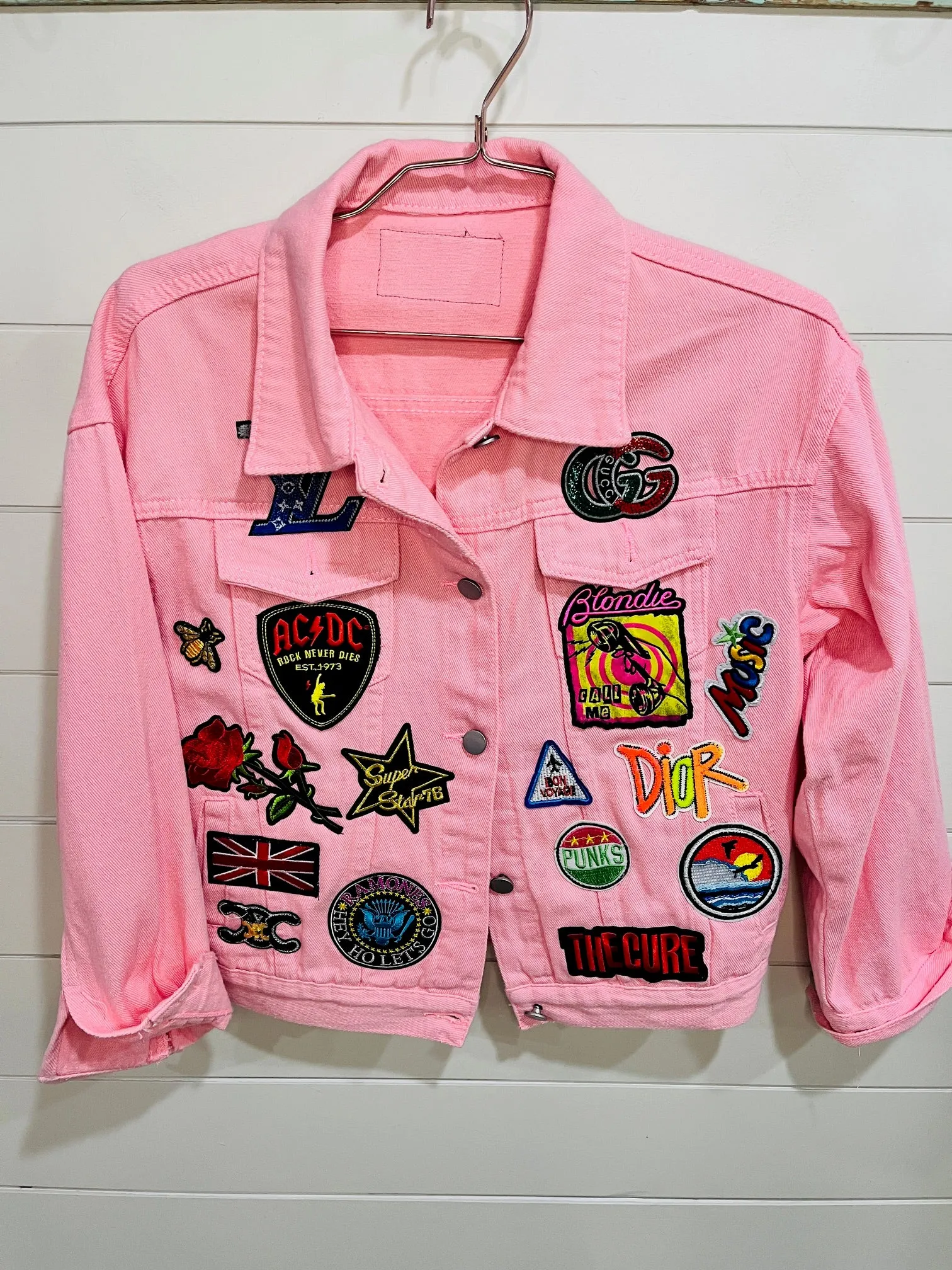 Denim Patch Jackets