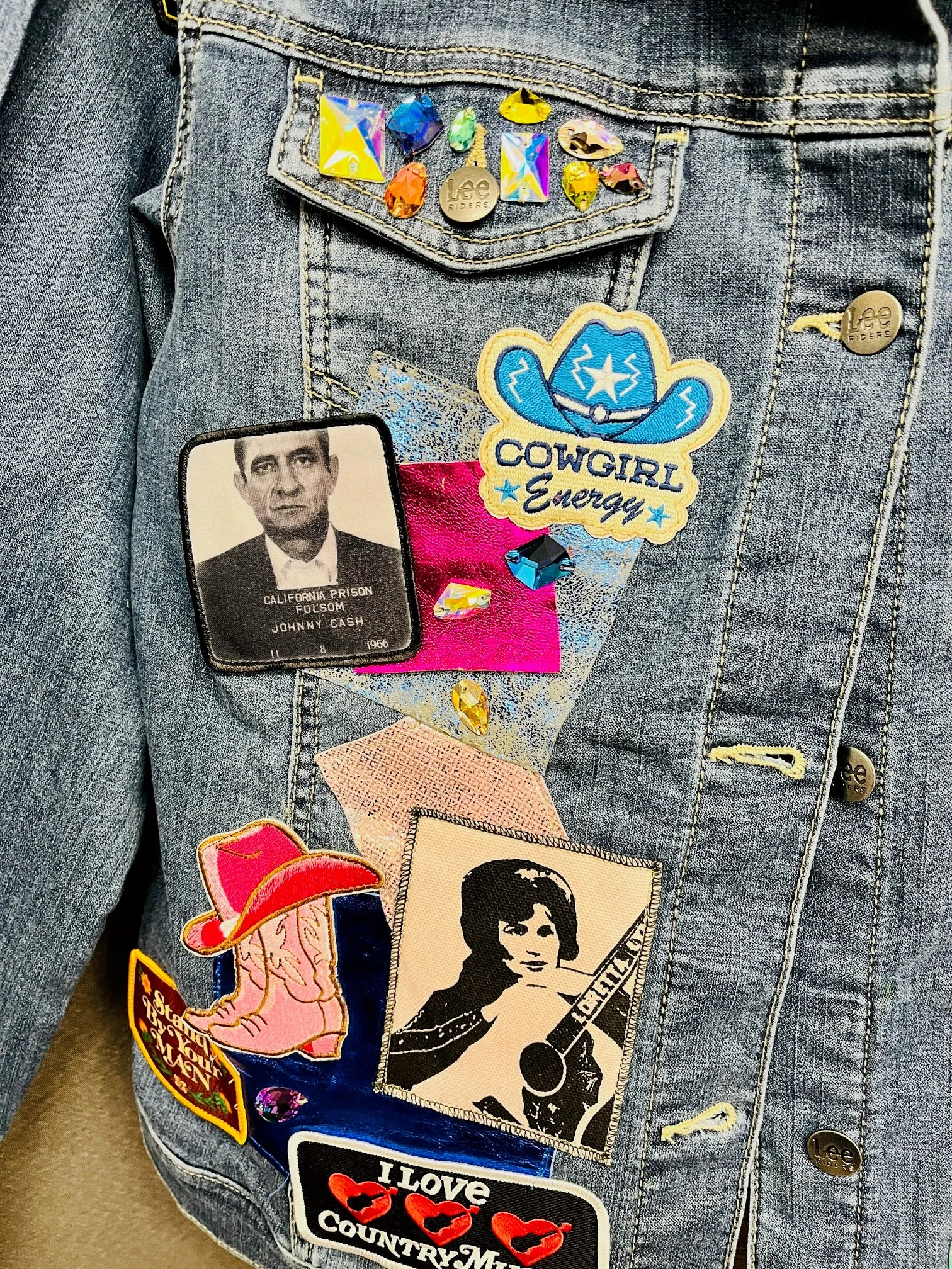 Denim Patch Jackets