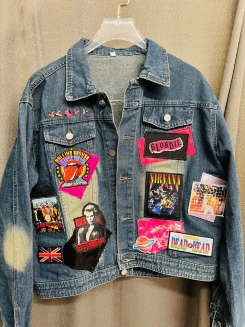 Denim Patch Jackets