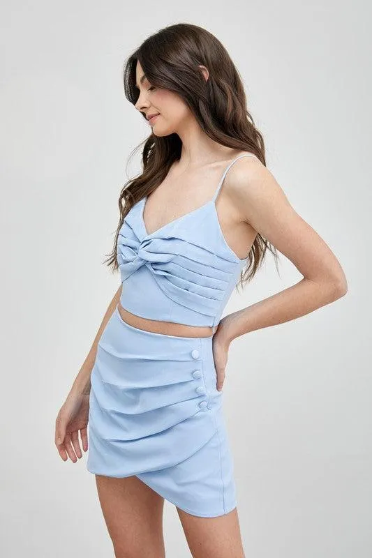 Do   Be Collection Front Twist Cami Top
