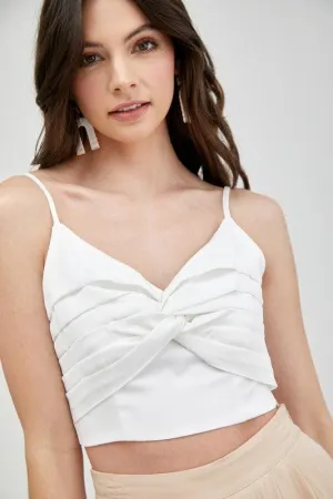 Do   Be Collection Front Twist Cami Top