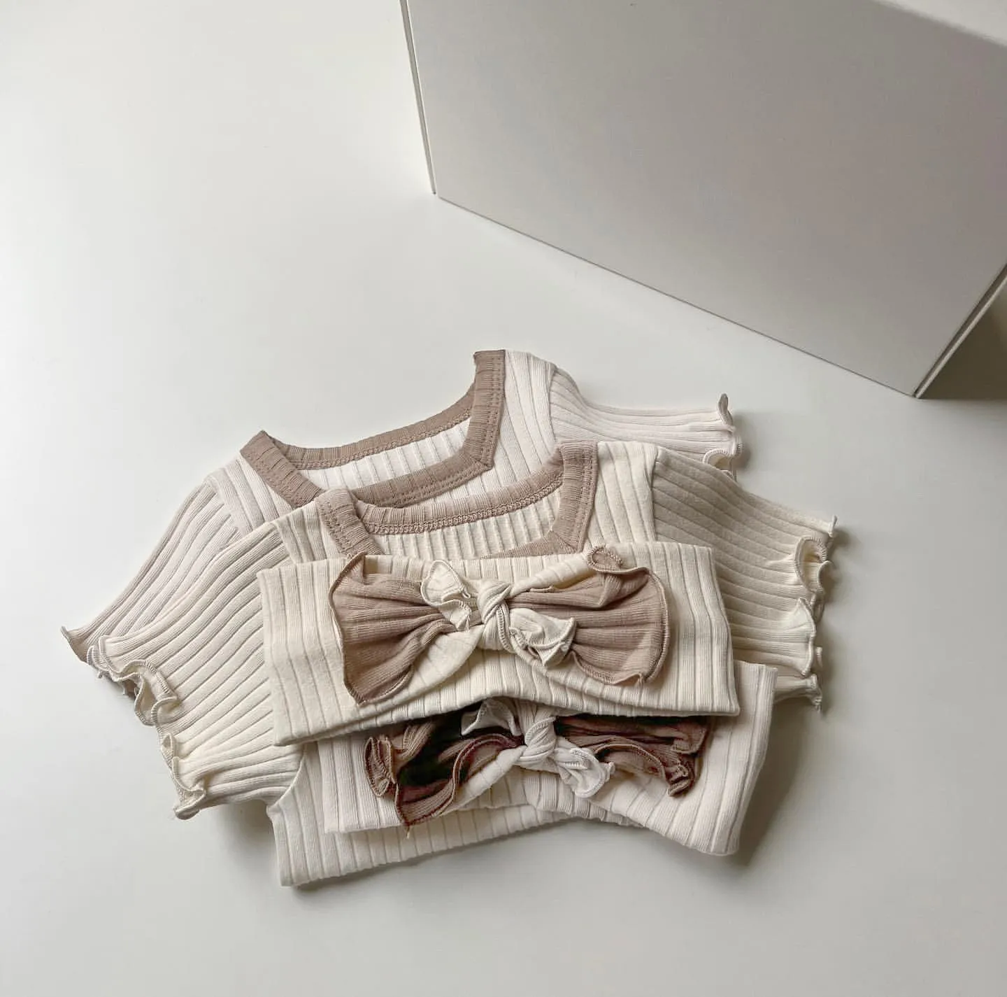 Earthy Summer Cotton Tee and Shorts
