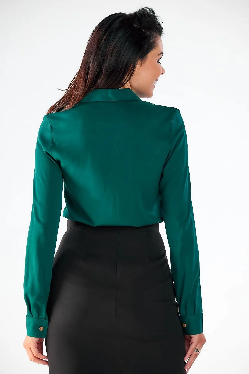 Elegant Long Sleeve Shirt - Perfect for Office and Evening Wear