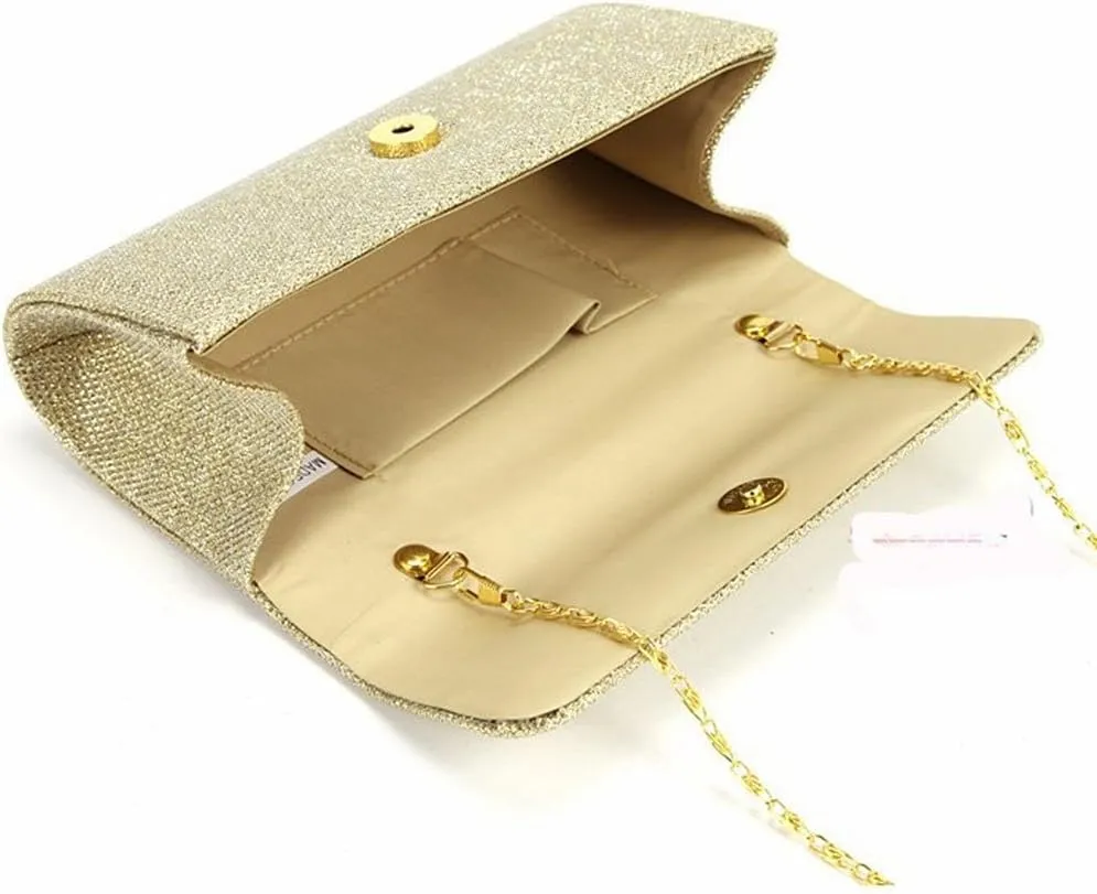 ELEOPTION Bling Shiny Women's Evening Bags and Clutches Wedding Ball Prom Wallet Handbag For Wedding Party Best Gift