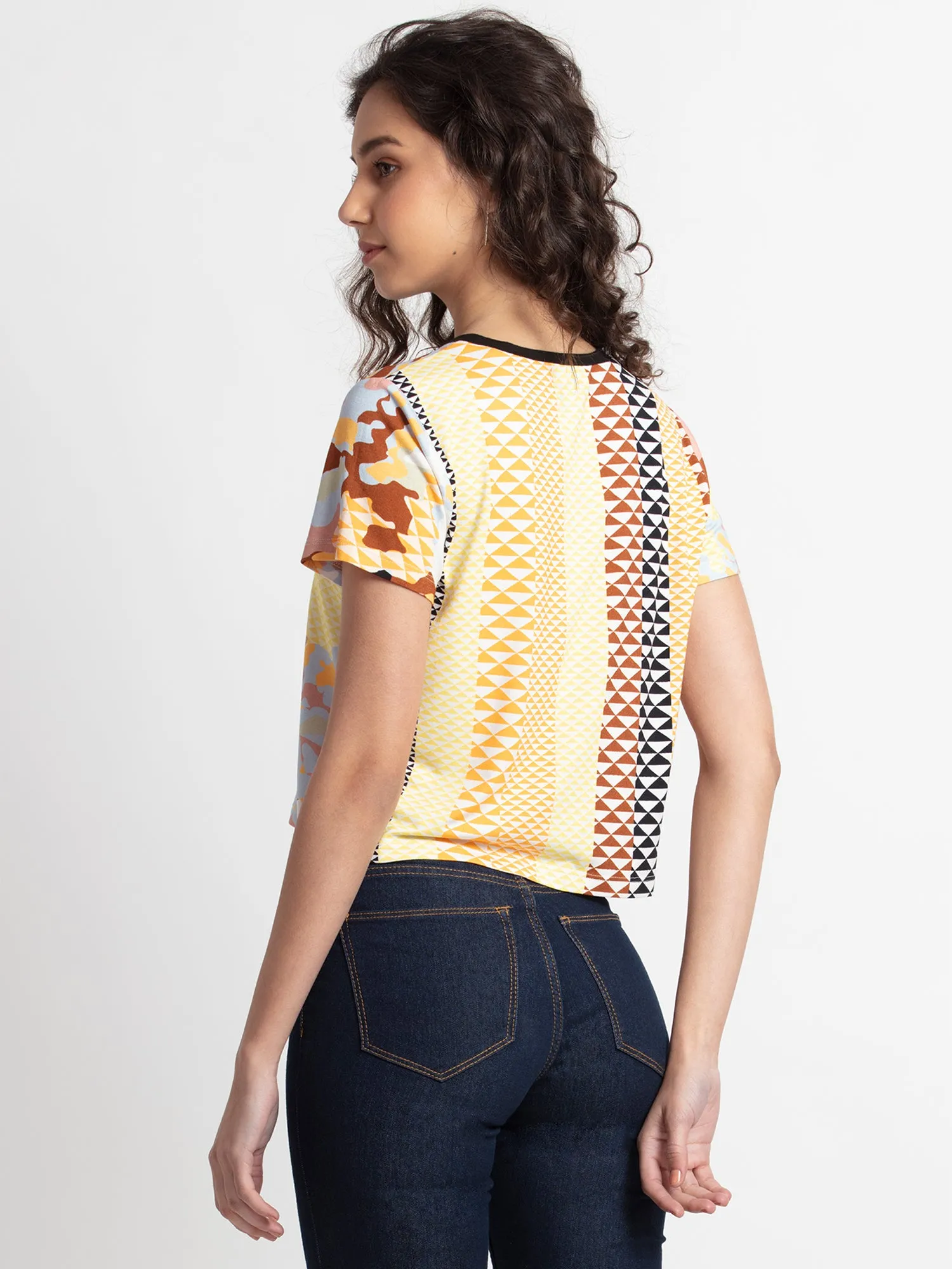 Ellie Camo Tee