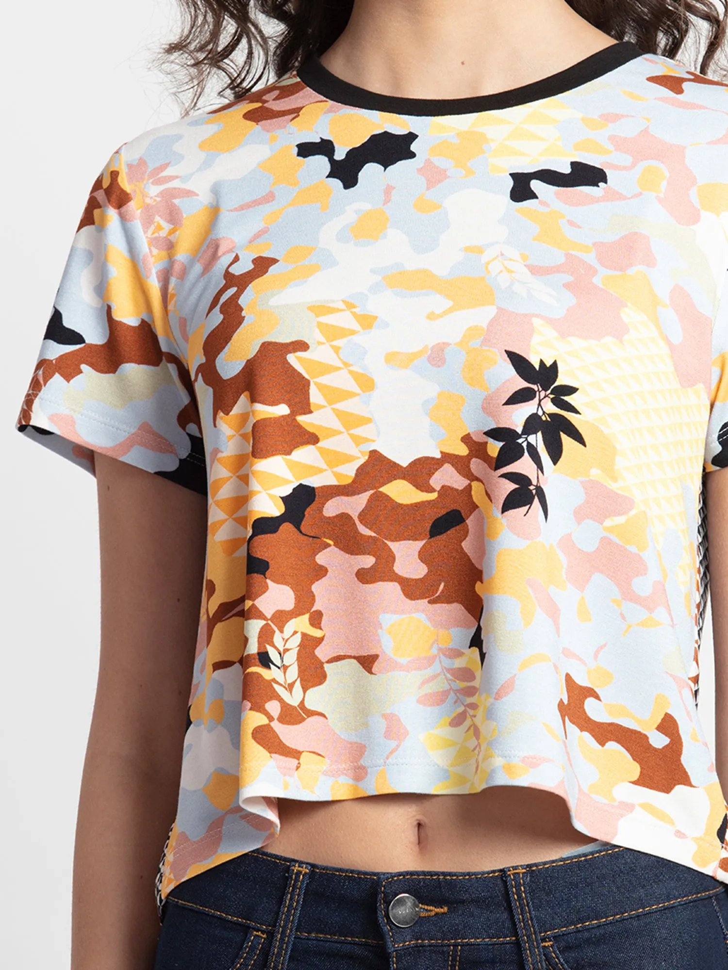 Ellie Camo Tee