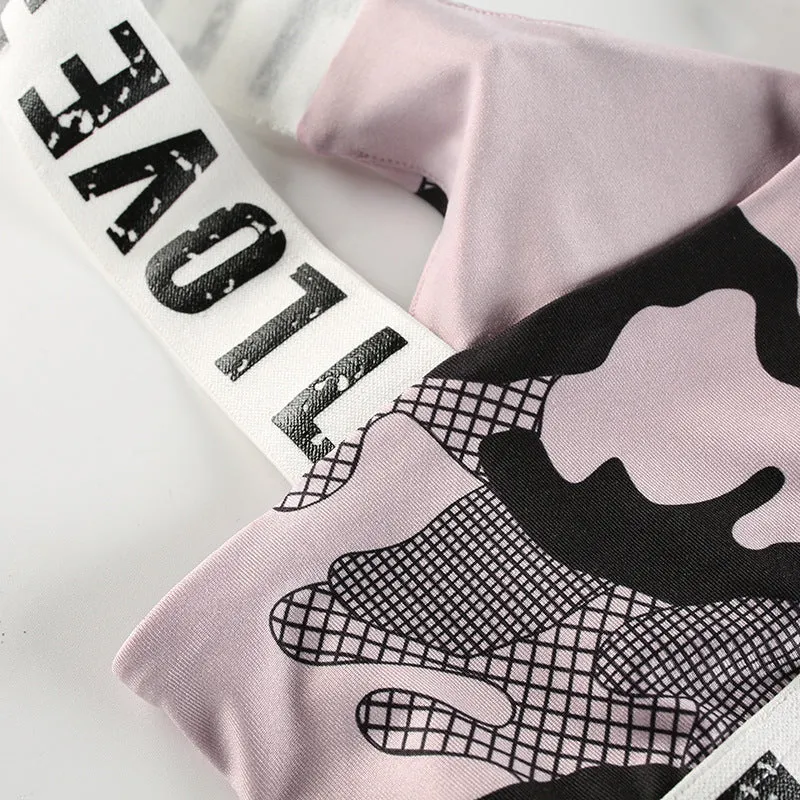 ENERGY GIRLS CAMO SPORTS LEGGING IN PINK