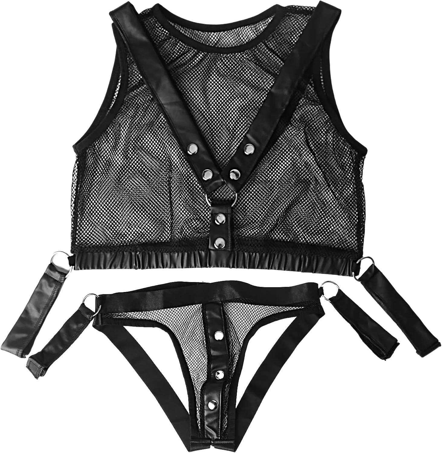 Evankin Mens Sexy Briefs Gentleman Lingerie Waiter Valentines Underwear Butler Cosplay Outfits Bow Tie Cuffs 3 Pieces Set