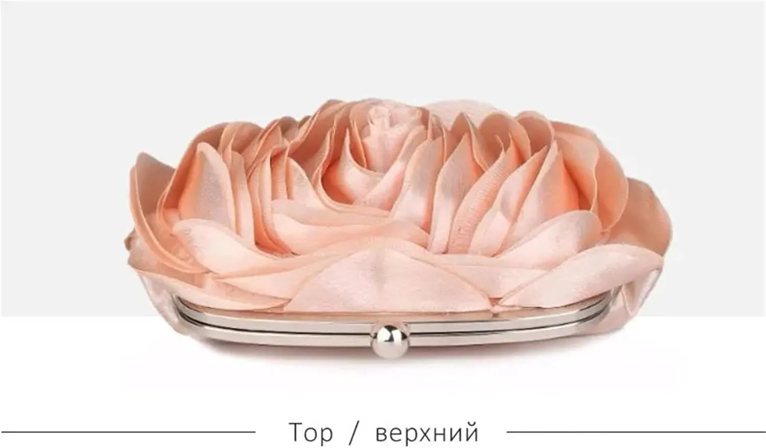 Evening Bag Flower Bride Small Purse Full Dress Party Handbag Wallet Women Floral Chain Clutches