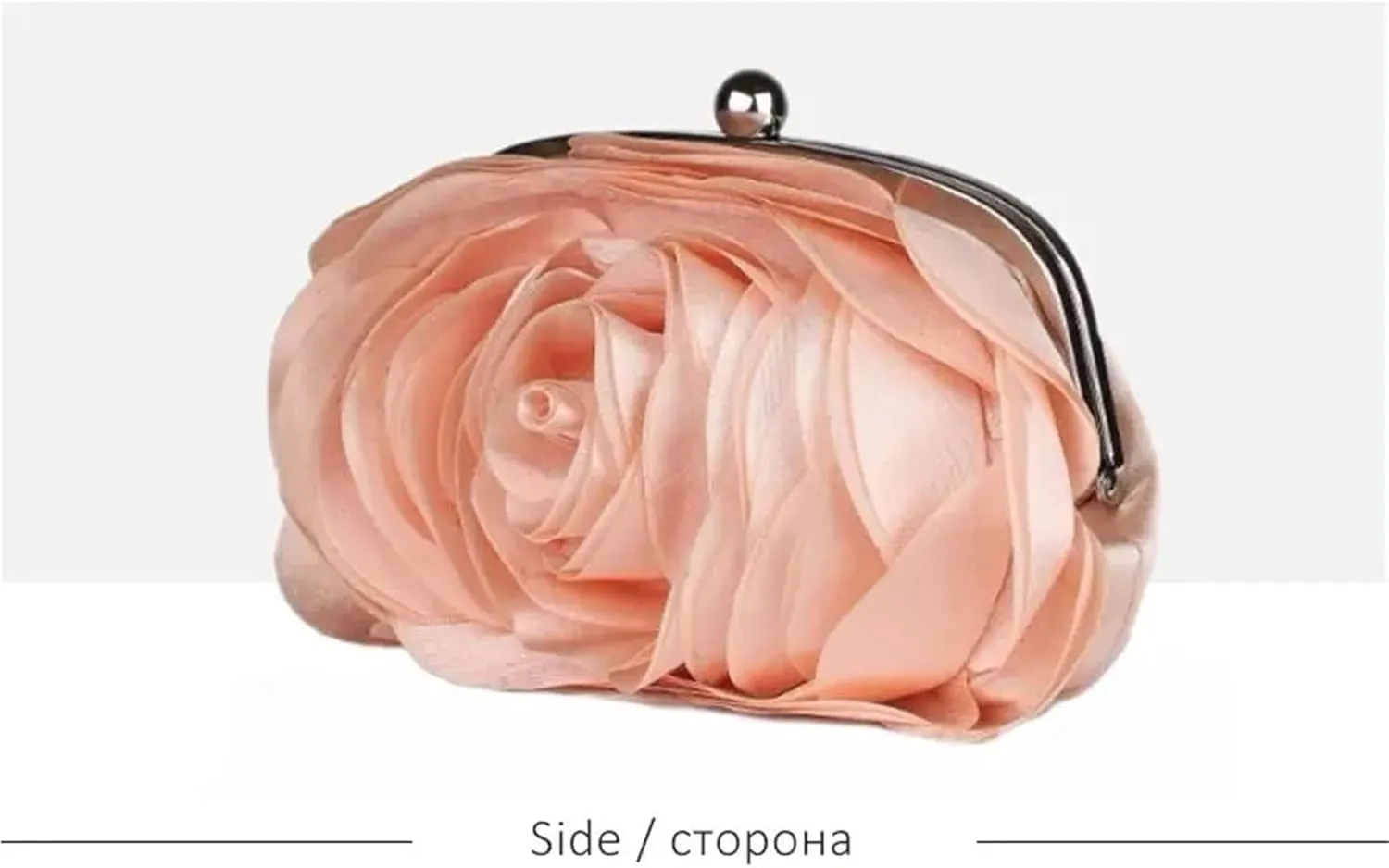 Evening Bag Flower Bride Small Purse Full Dress Party Handbag Wallet Women Floral Chain Clutches