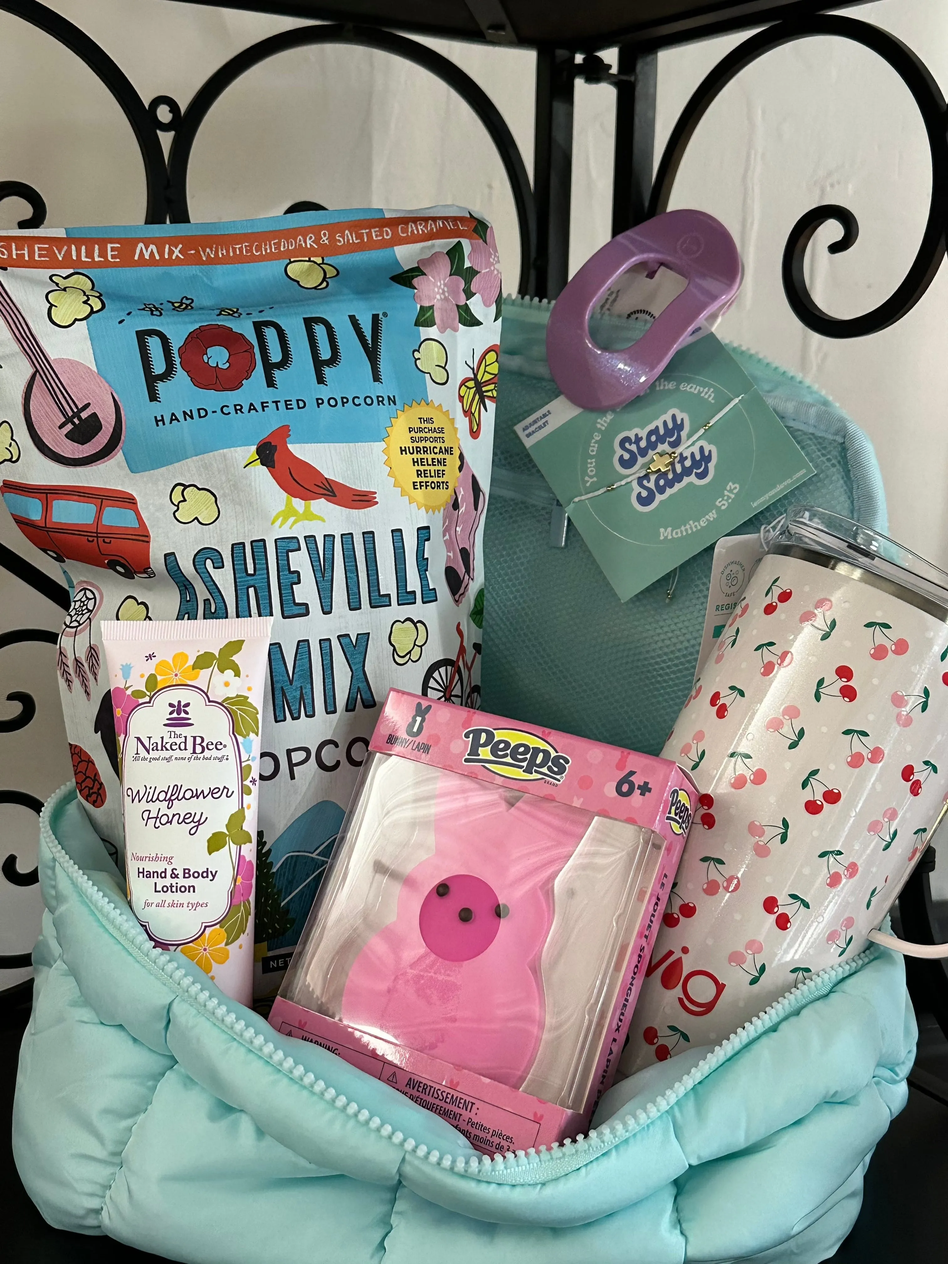 Glam Plush Travel Bag in Arctic by Simply Southern